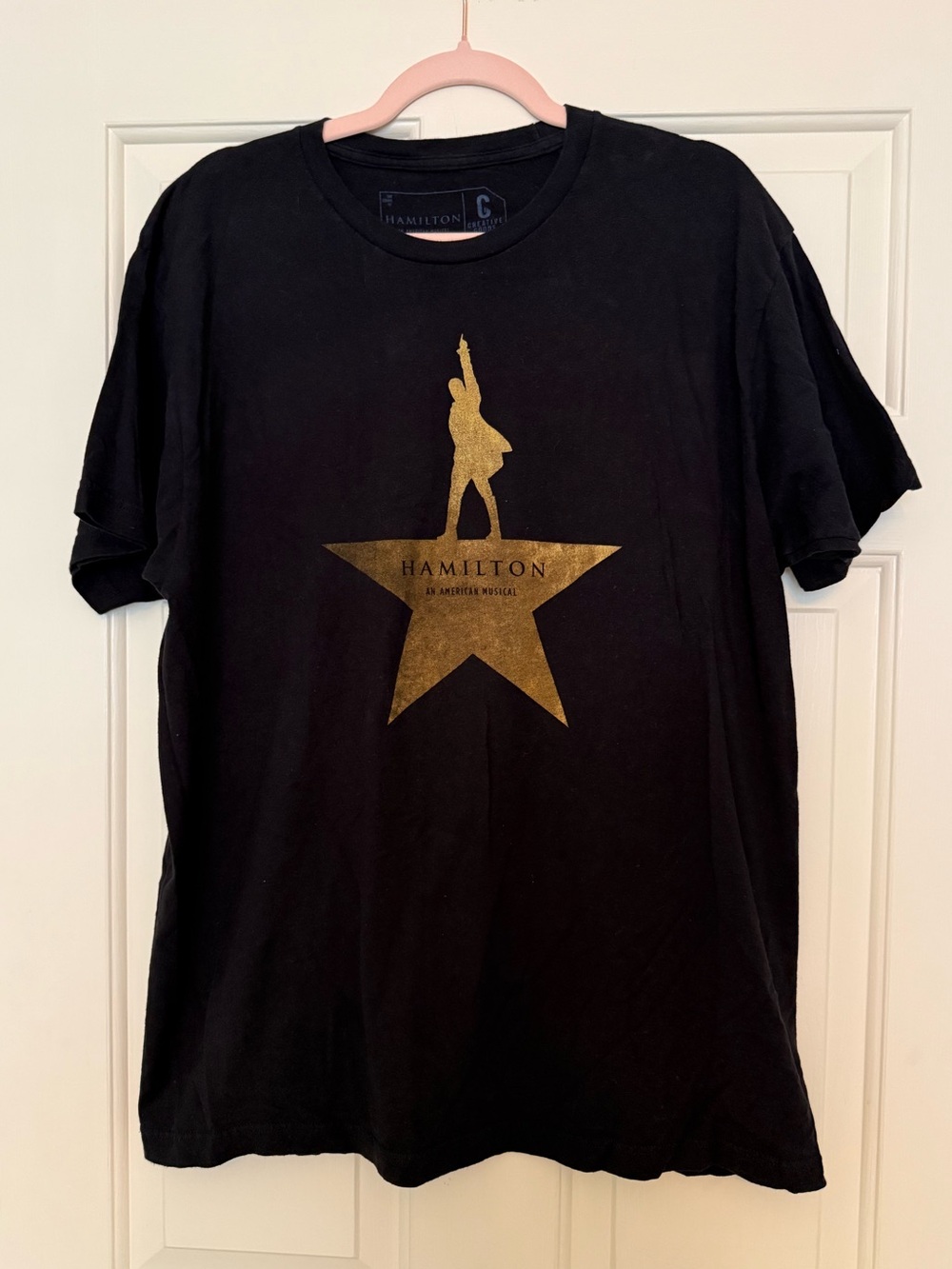 unisex hamilton broadway musical official merch tshirt!